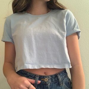 Urban Outfitters cropped tee shirt